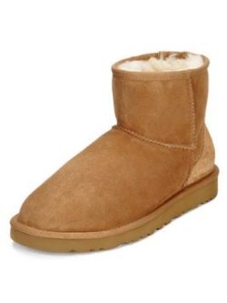 Ugg Classic Mini Ankle Boots - Chestnut